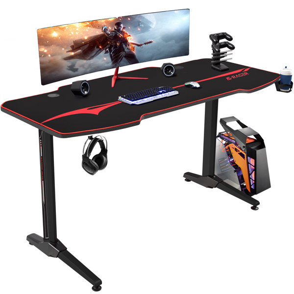Gaming Desk With Drawers Wayfair